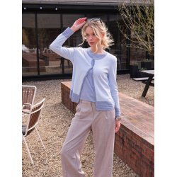 3870 Cardigan w. lurex effect