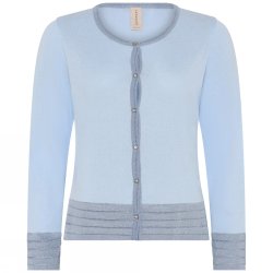 3870 Cardigan w. lurex effect