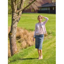 3870 Cardigan w. lurex effect