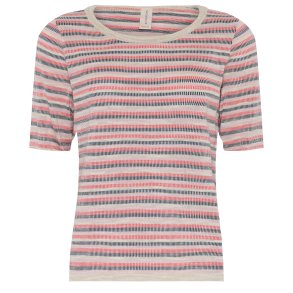 3873 Special striped o-neck T-