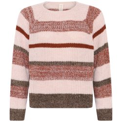 3910 Striped "oversize" pullov