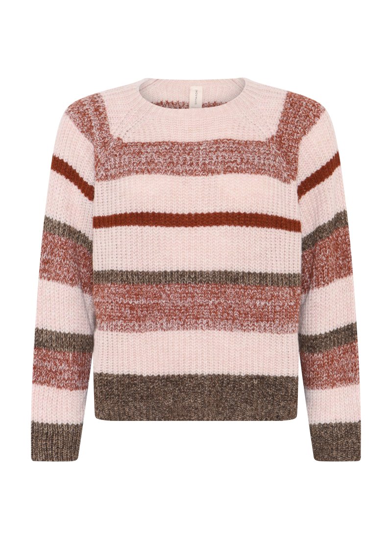 3910 Striped "oversize" pullov