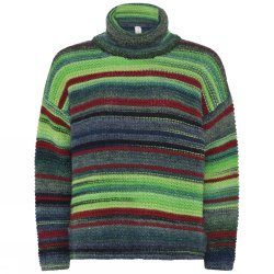 3920 Multicolour roll-neck pul