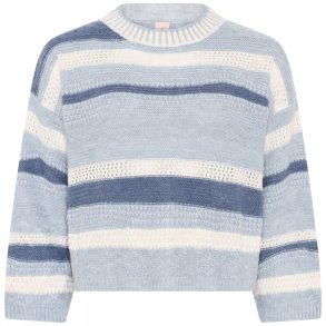 3928 Structured striped pullov