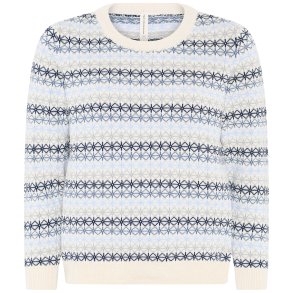 3941 Jaquard stitch Pullover