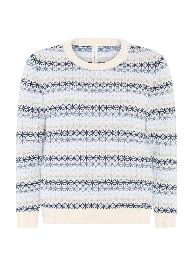 3941 Jaquard stitch Pullover