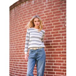 3941 Jaquard stitch Pullover