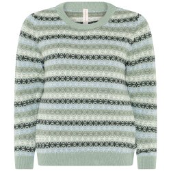 3941 Jaquard stitch Pullover