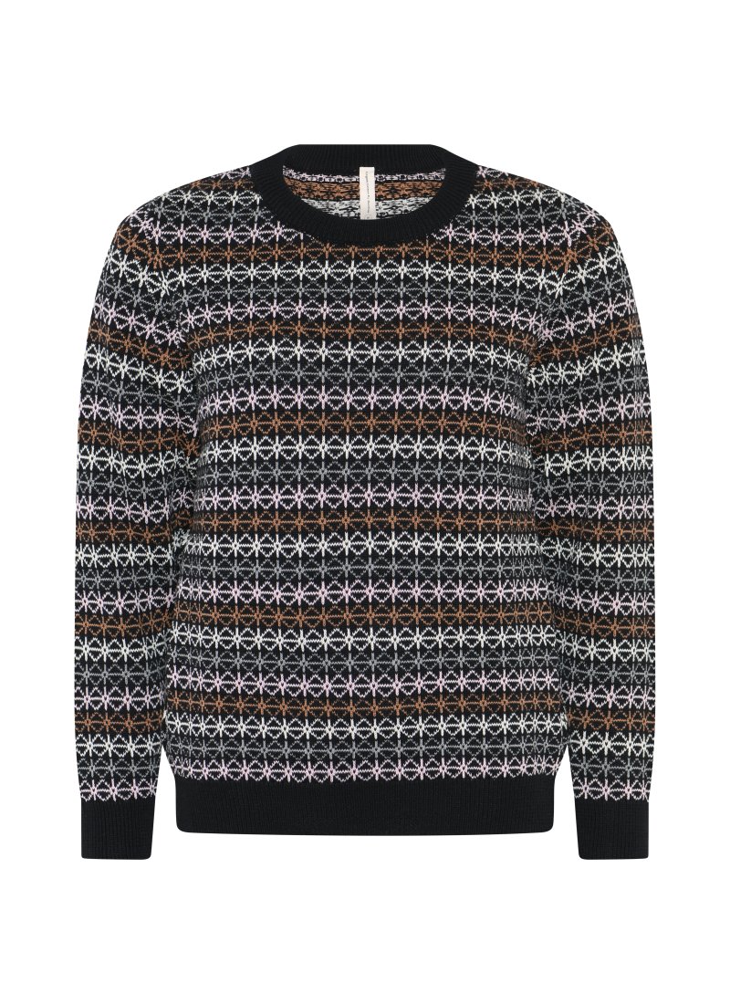 3941 Jaquard stitch Pullover