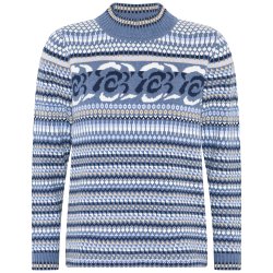 3945 All over jaquard pullover