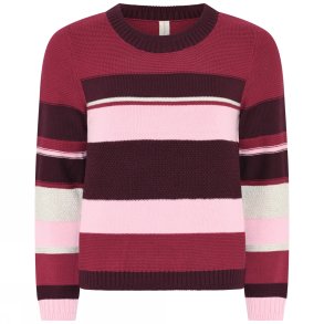 3950 Striped structure pullove