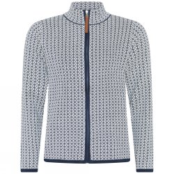 3964 Turtleneck zipped cardiga