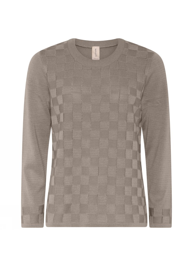 4020 Structured pullover