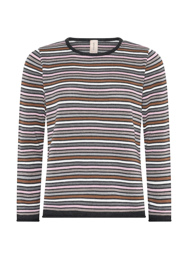 4023 Multicolour striped pullo