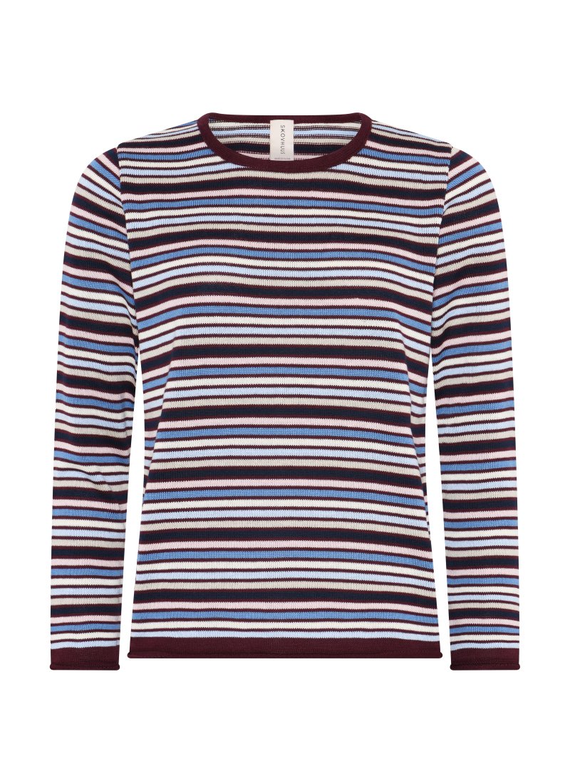 4023 Multicolour striped pullo
