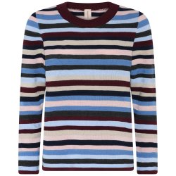 4025 Structured striped pullov