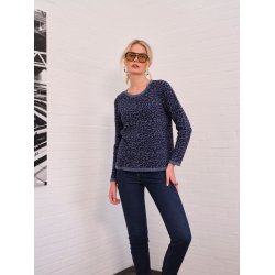 4029 Animal patterned pullover