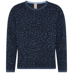 4029 Animal patterned pullover
