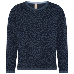 4029 Animal patterned pullover