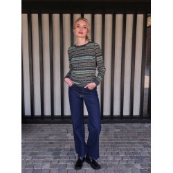 4032 Multi jaquard pullover