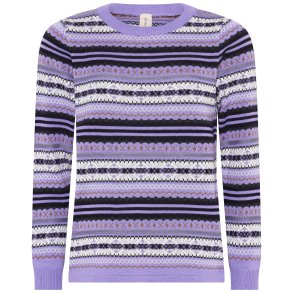 4032 Multi jaquard pullover