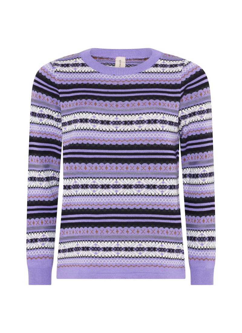 4032 Multi jaquard pullover