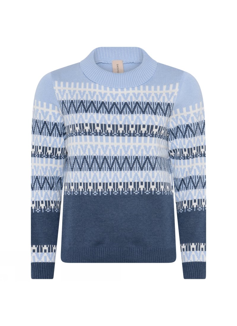 4034 "Nordic" jaquard pullover