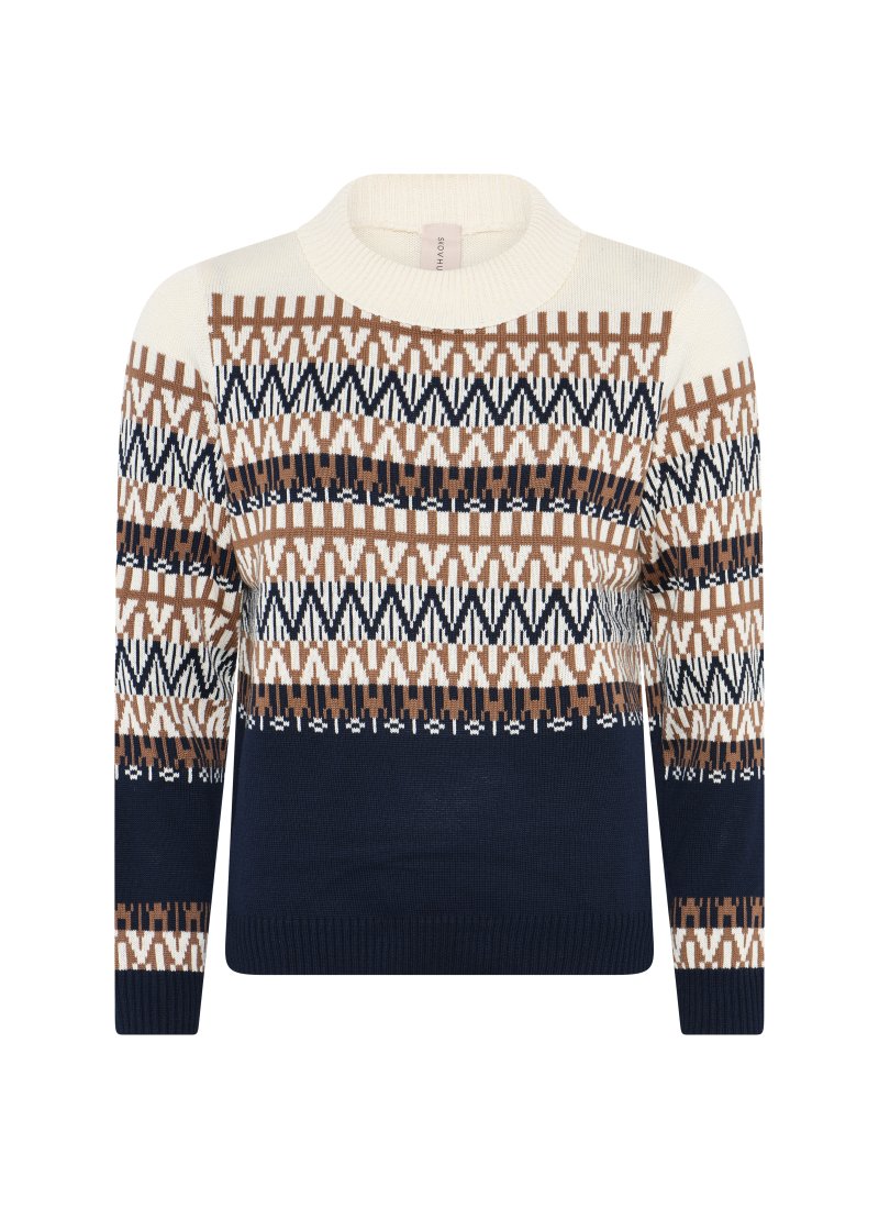 4034 "Nordic" jaquard pullover
