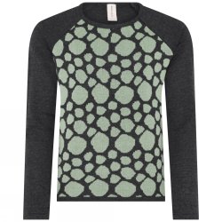 4039 Abstract dotted pullover