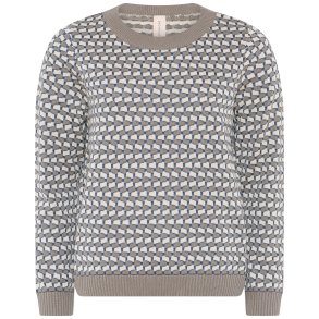 4040 Casual structured pullove