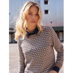 4040 Casual structured pullove