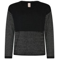 4044 Herringbone stitch pullov