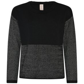 4044 Herringbone stitch pullov