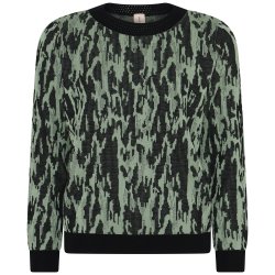 4072 Abstract o-neck pullover