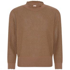 4073 Feminine 2 toned pullover