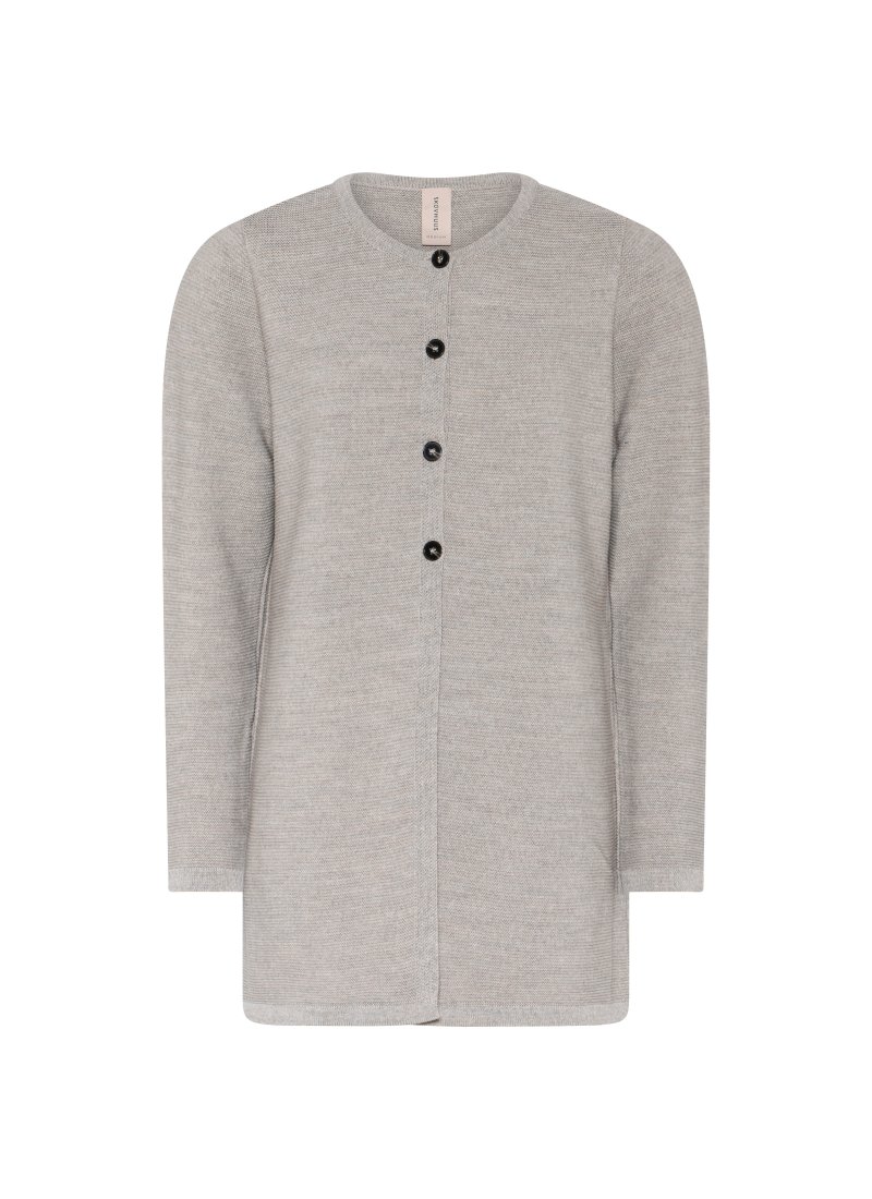 4081 Classic long cardigan