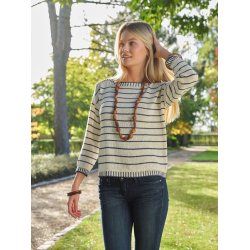 4120 Sporty striped casual Pul