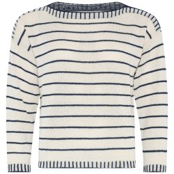 4120 Sporty striped casual Pul