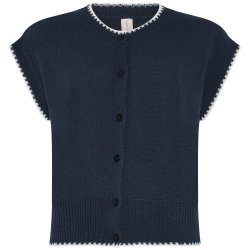 4125 Buttoned sleeve less Card