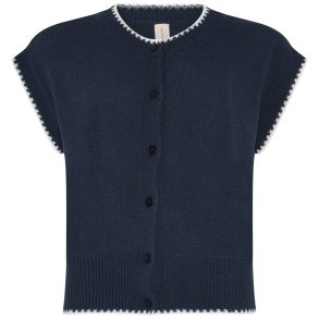 4125 Buttoned sleeve less Card