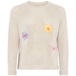 4130 Boxy Pullover w. embroide