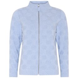 4141 Dotted Zip turtle Cardiga