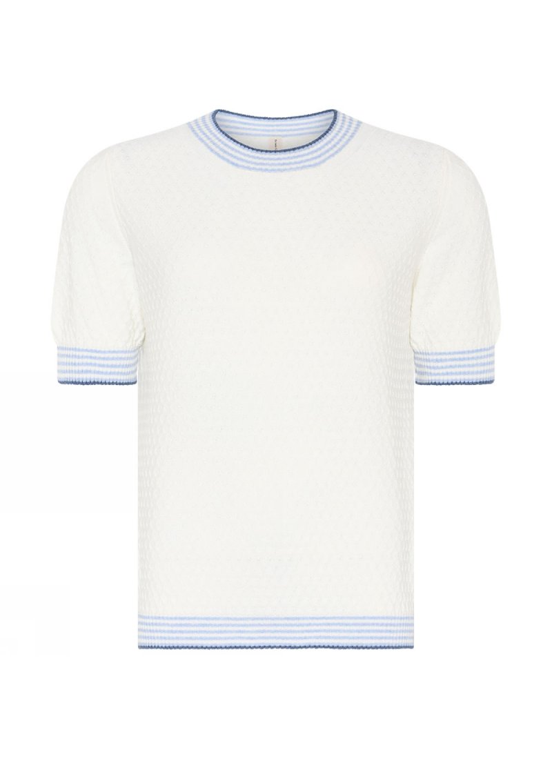 4149 Structured T-shirt w. str