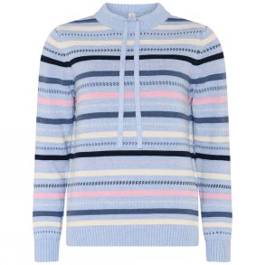 4151 Striped Pullover w. draws