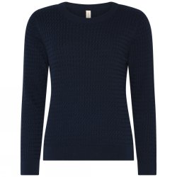 4166 Fine cabbleknit Pullover