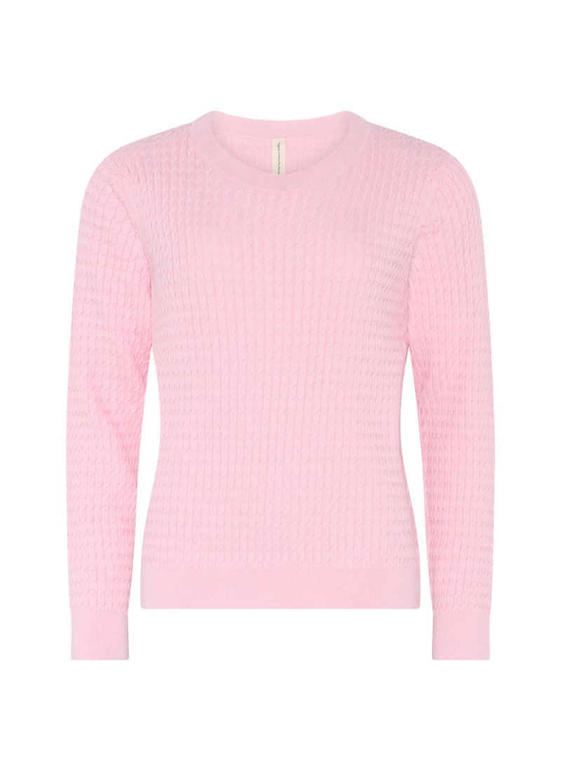 4166 Fine cabbleknit Pullover