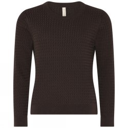4166 Fine cabbleknit Pullover