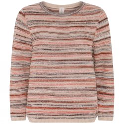 4201 Mix colour O-neck Pullove