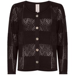 4206 Openwork casual Cardigan