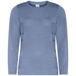 4220 Structure O-neck Pullover